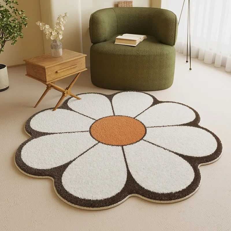 Soft Floor Mats Small Fresh Flowers Rugs Home Entrance Carpet Bedroom Toilet Bathroom Door Absorbent Non-Slip Foot PadXJ241101 K260207 K260207-image-1094586962