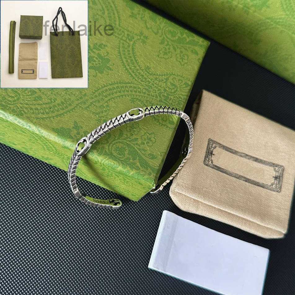 Designer Silver Plated Luxury Copper Bangle Boutique Designer Jewelry Bracelets Classic Design Luxury Gifts Bangle Jewelry Bangle