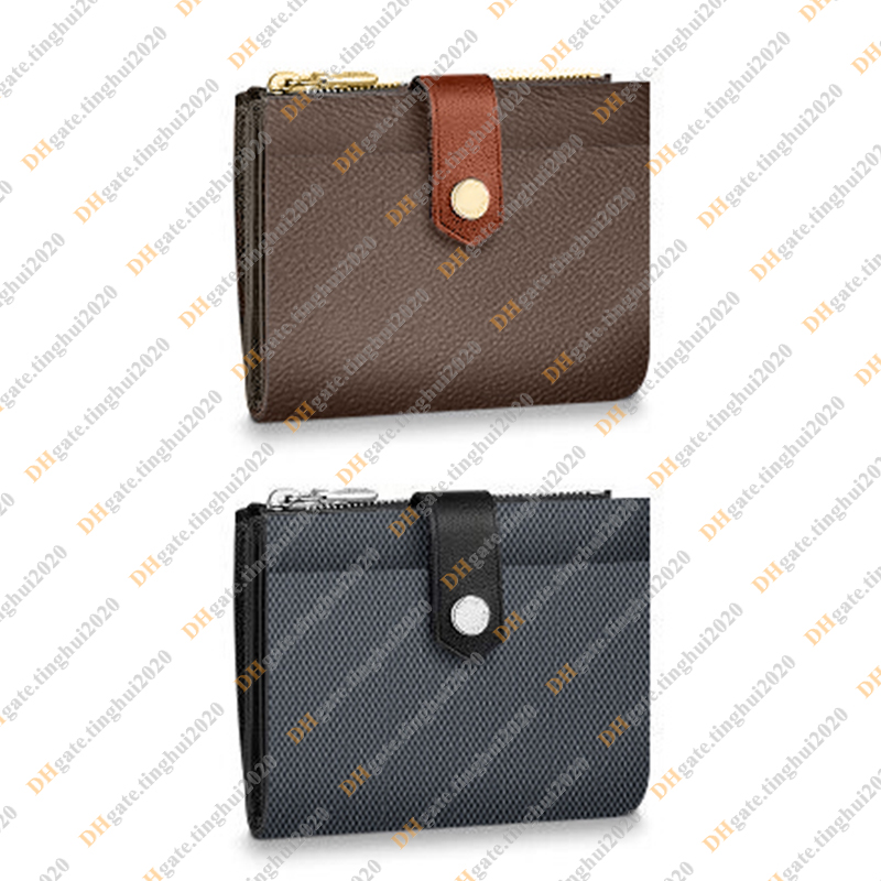 Men Fashion Casual Designer Luxury Wallet Credit Card Holder Coin Purse Key Pouch TOP Mirror Quality N60451 Pouch Purse