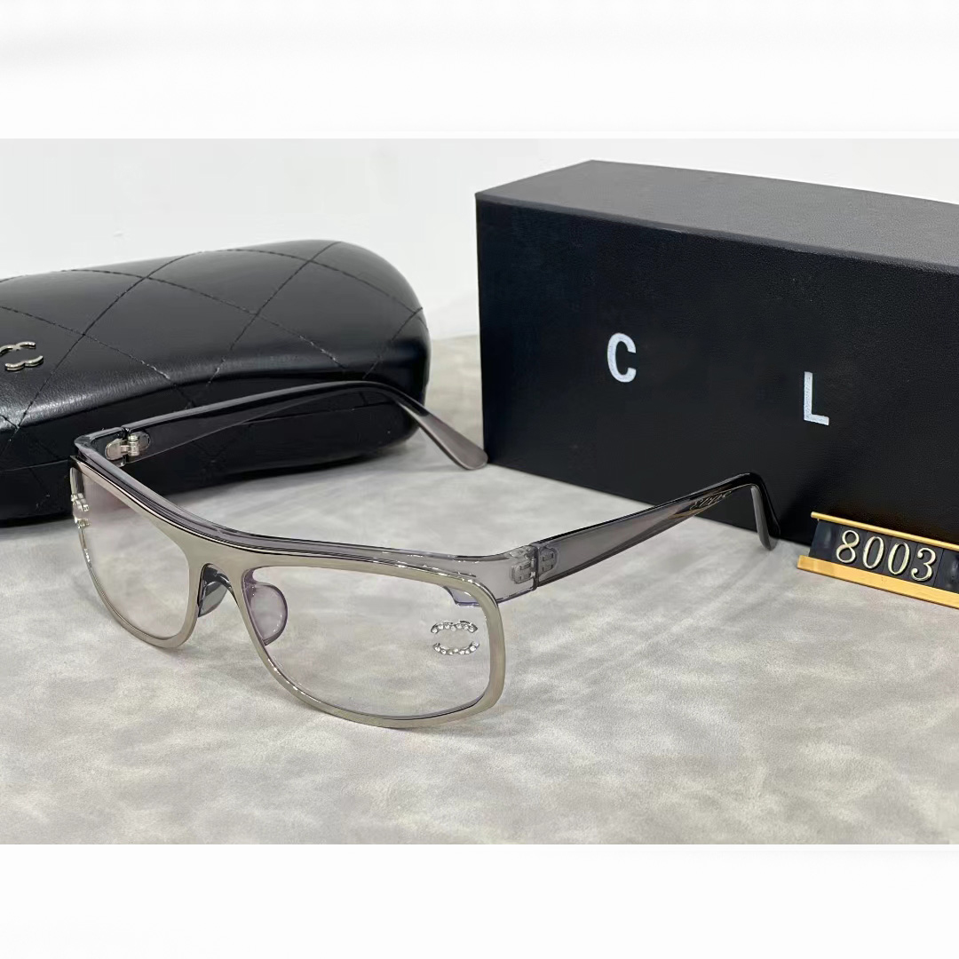 Designer Chanells Glasses Channelsunglasses Cycle Luxury Glasses Fashion Personality Mens Womens Vintage Baseball Sport Sunglasses Brand Original Se