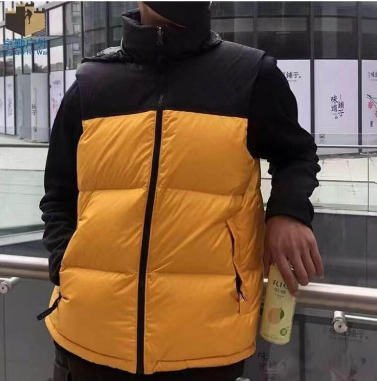 Winter men/women warm down vest sleeveless jacket Classic Weskit Jackets high quality Casual bodywarmer Vests Coat Puffer Doudoune Homme parka Gilet