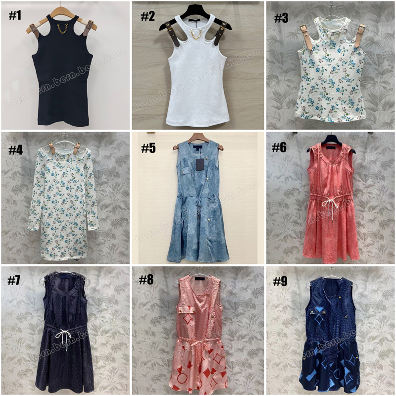 Premium Fashion Marque T-shirt Femme Débardeur à Manches Longues Robe à Capuche