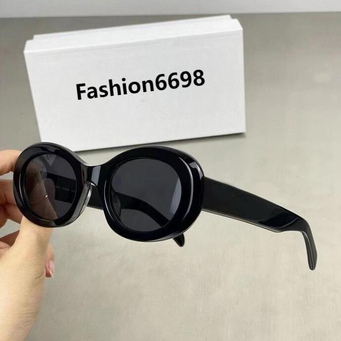 Womens sunglasses designer oval frame Sunglasses for women metal mirror legs green lens retro small round frame sexy little women glasses men wit-image-951062662