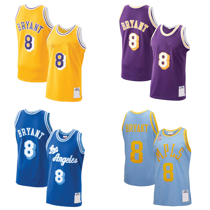 Bryant stitched Basketball Jerseys black mamba 1996-97 MN Hardwoods classic retro jersey Men youth women S-XXL Outdoors city jerseys