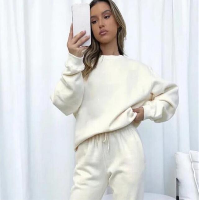 Designer Women's tracksuits Fashion Luxury yoga set sports suit Sporty Hoodies Jacket and Pants Suit Sportswear loose casual hooded sweatshirt
