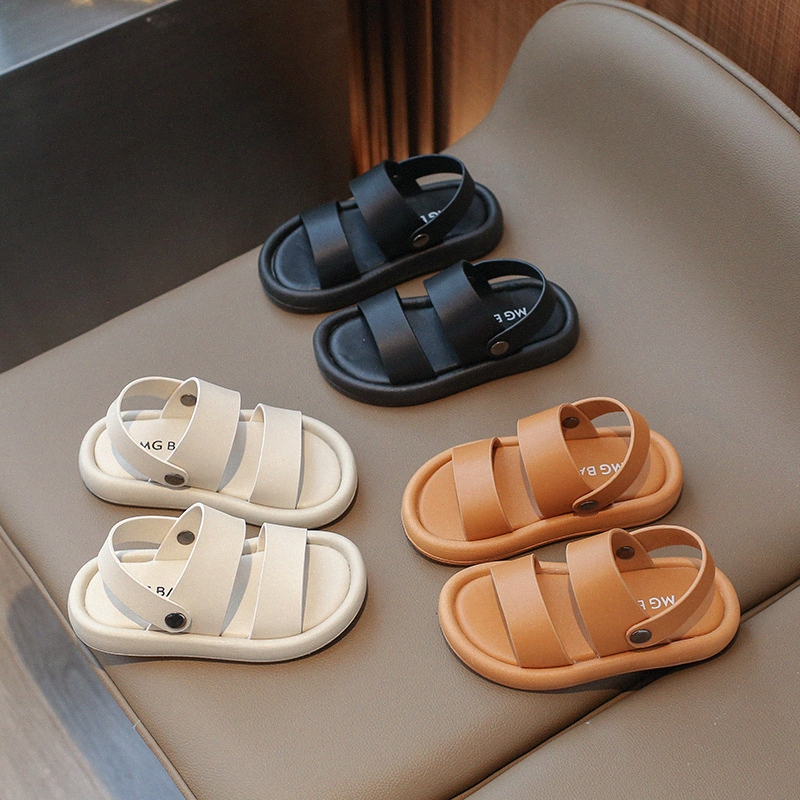 kids Sandals baby shoe girls designer kid black brown Toddlers Infants Childrens Desert shoes y4zl#-image-960419710