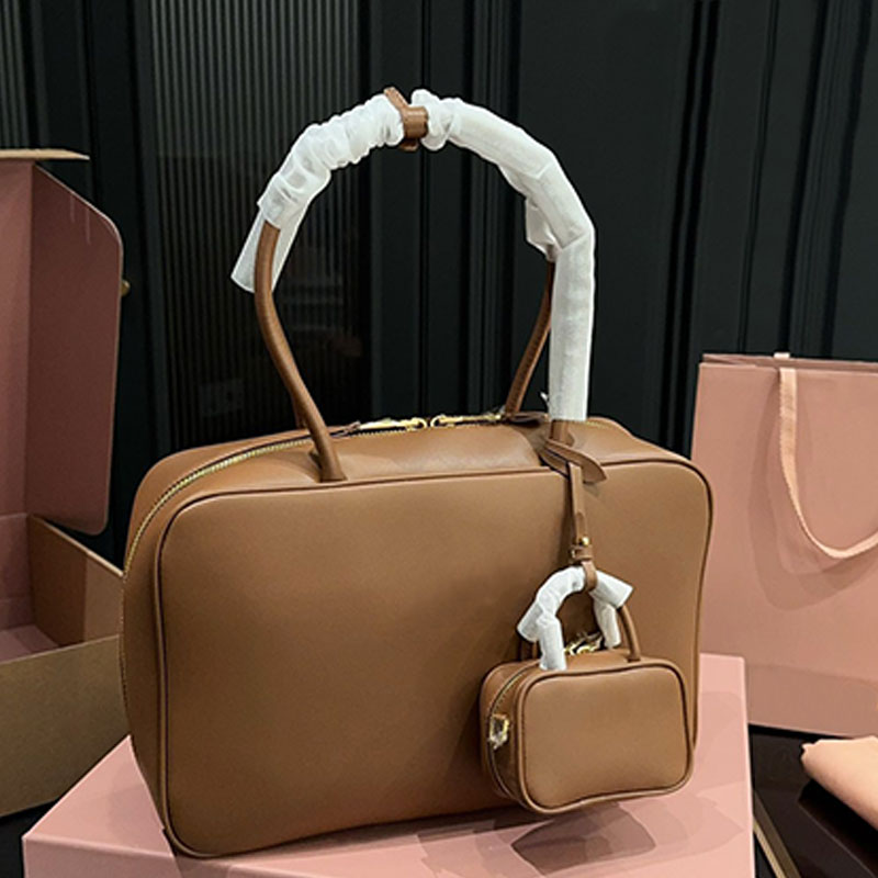 Briefcase designer bag tote bag luxury bags large capacity shopping handbags bowling shoulder bag sac luxe designer crossbody bag clutch zipper p