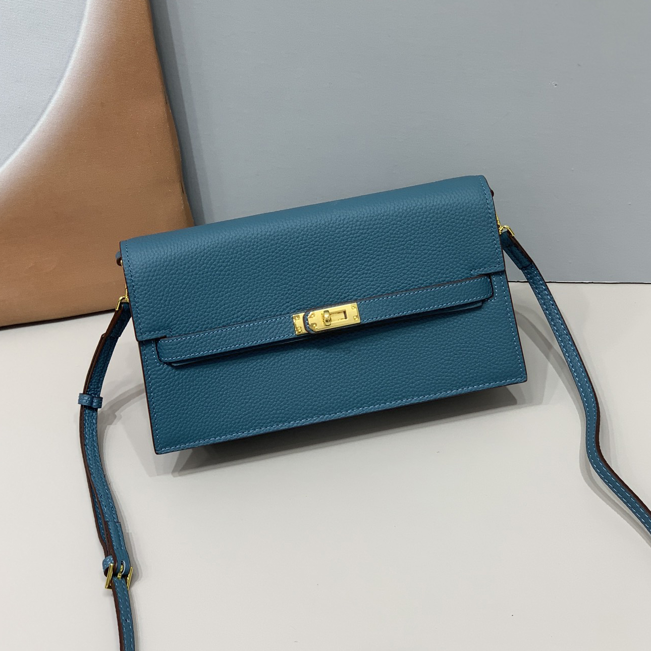 Blue Shoulder Bag Cross Body Designer Bags Luxury Purse Wallet Designer Woman Luxury High Quality Genuine Leather Small Flap Handbags Designer Ba-image-960754060