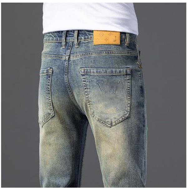 Man Jeans Trousers 2024 Mens jeans Designer Jean Men Black Pants High Quality Straight Retro Streetwear Casual Sweatpants Designers Joggers jeans