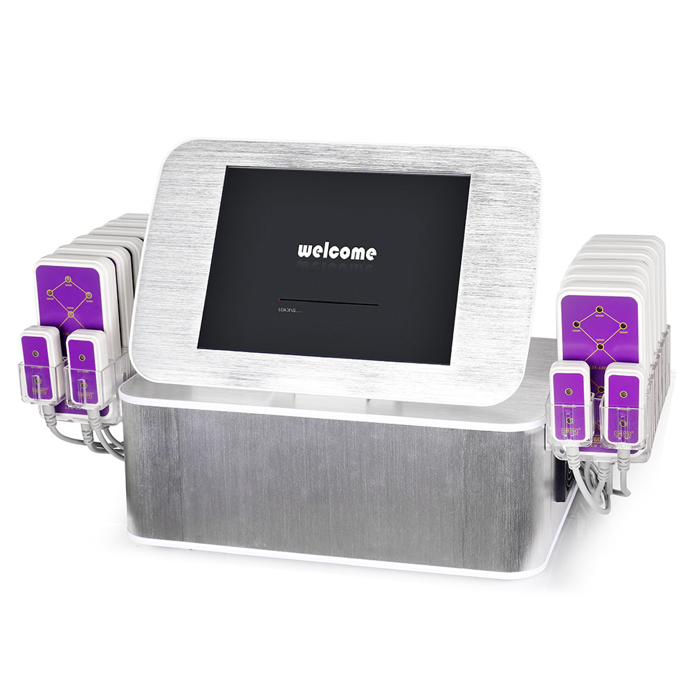 High-Power 160mW Led Laser Lipolysis System with 12 Large & 4 Small Pads for Effective Body Sculpting-image-735905711
