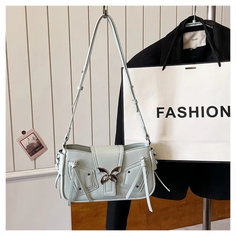 Sacs d'aisselle de grâce en gros de la demi-lune et de la crossbody PU Sense de grâce solide pour femmes concepteur nouveau style