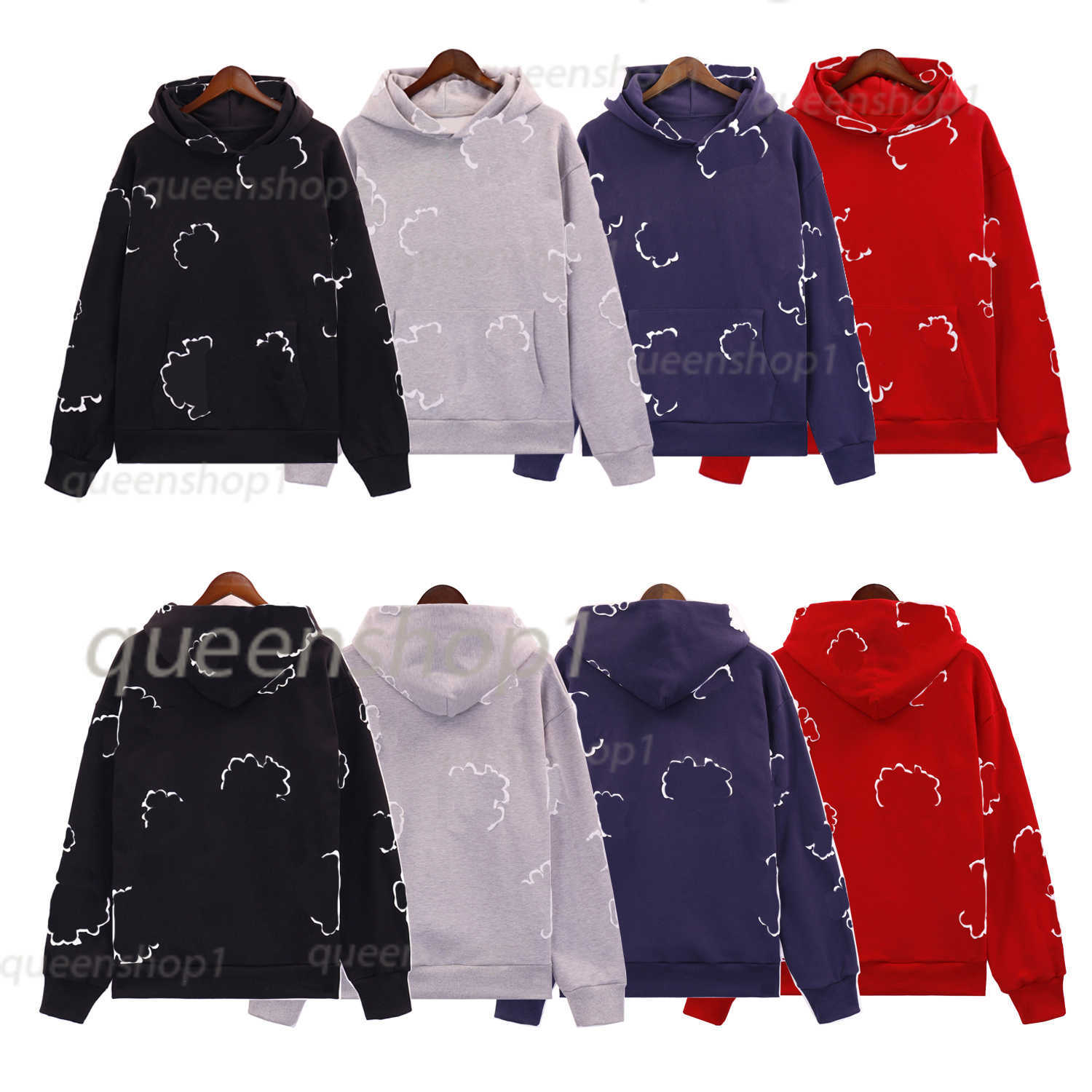 en's Hoodies Sweatshirts Fashionable Unisex Designer Hoodies - Comfortable Pullover Sweatshirts for Both Mens and Women in Multiple Colors