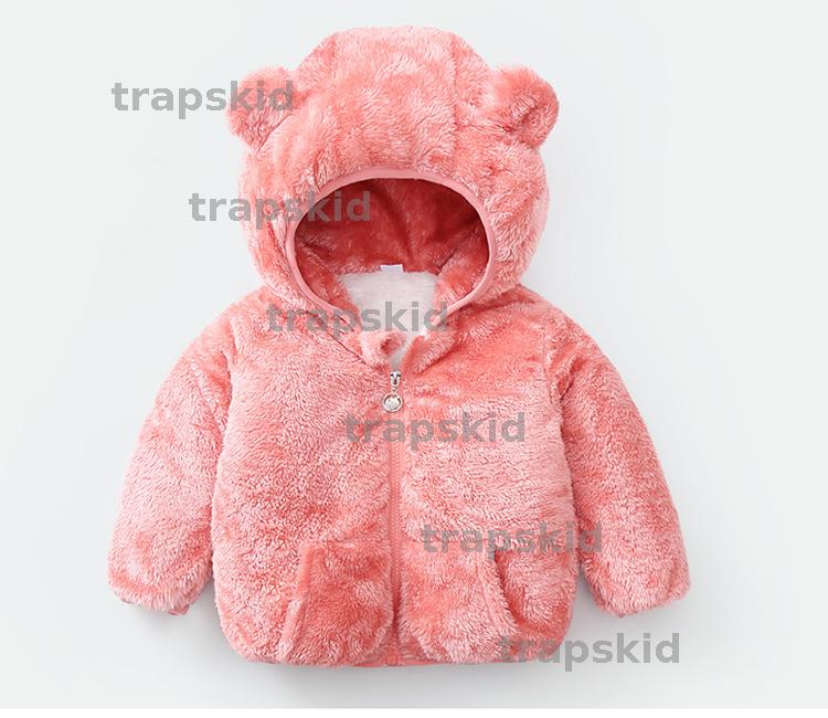 Fashion Thick Coat For Baby Wool Cotton New Born Children New Year Long Sleeves Windproof Coat 80-120cm Kuup Warm Jackets AYP2411061 PTP