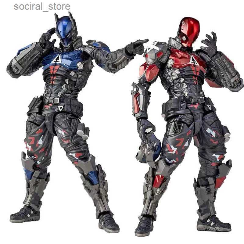 Toy Figures AMAZING YAMAHI Arkham Knight Action Figure #024 Model PVC Bat 17cm Collection Movable Anime Figurine Toys for Childs Gifts L240402-image-1073761546