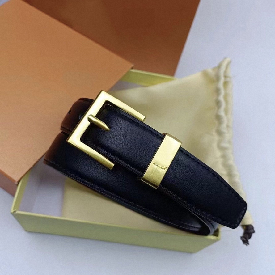 Fashion Trend Must-have Designer Belt Width 3cm Classic Buckle Womens Mens Belt Simple Hundred With Dress Suit Pants Coat Accessories Women Slim