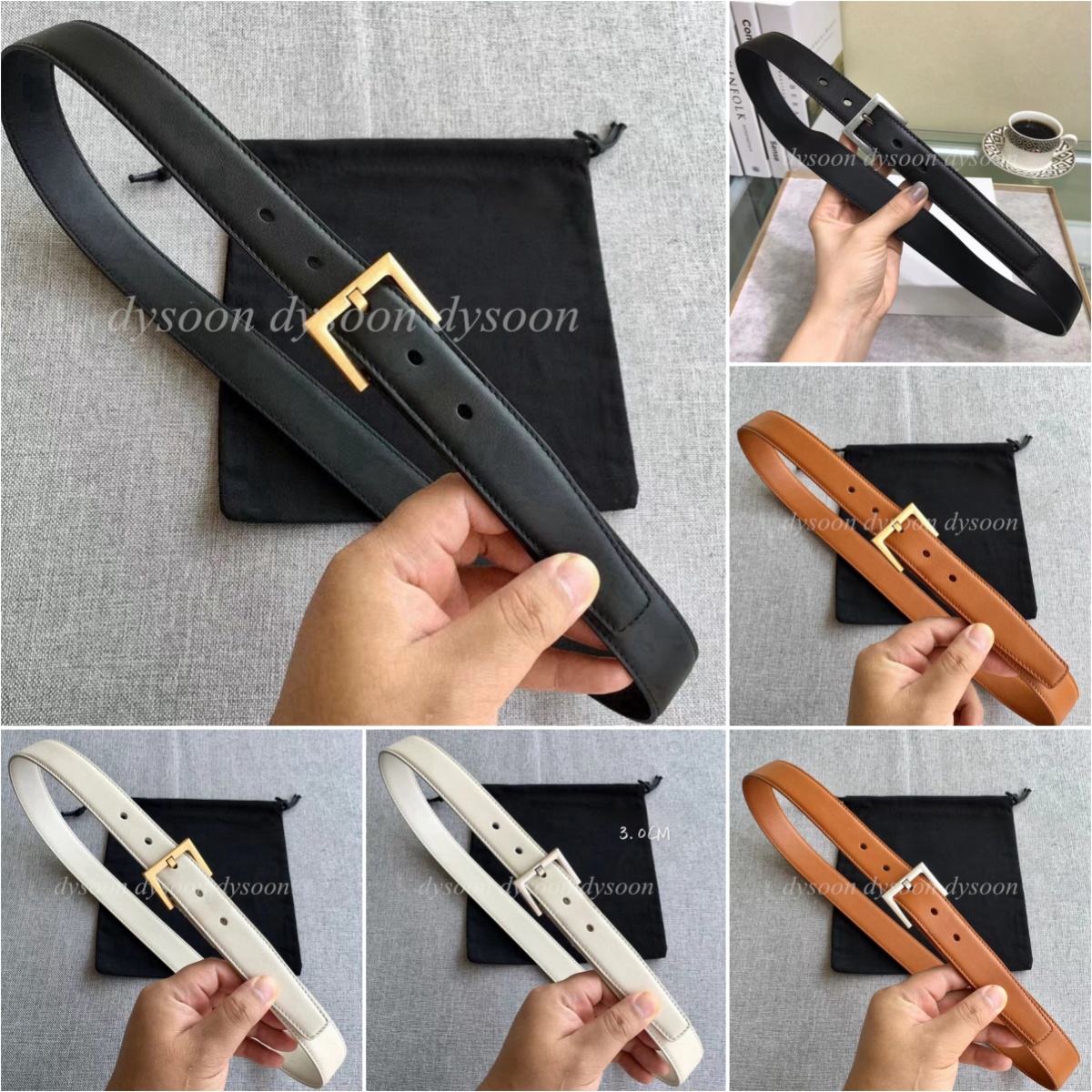 Premium Quality Women Belts Length 90cm-105cm With Box 18493-image-989459582