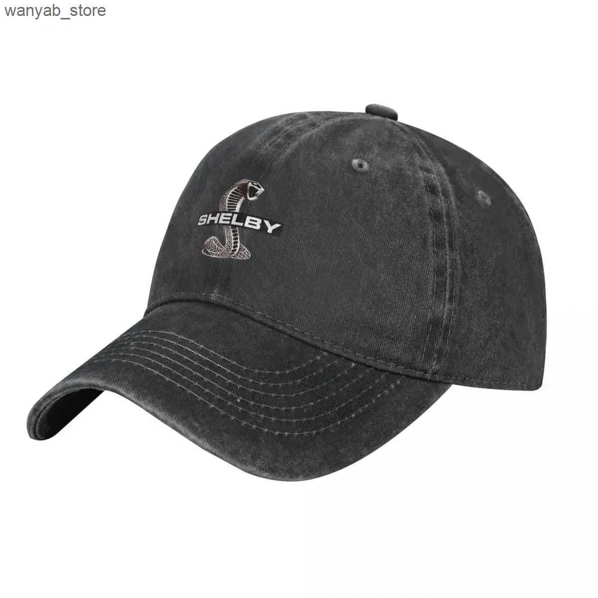 Ball Caps Red Light Shelby Muslim GT500 Cowboy Hat Retro Rugby Golf Hat Fashion Beach Womens Mens L240910