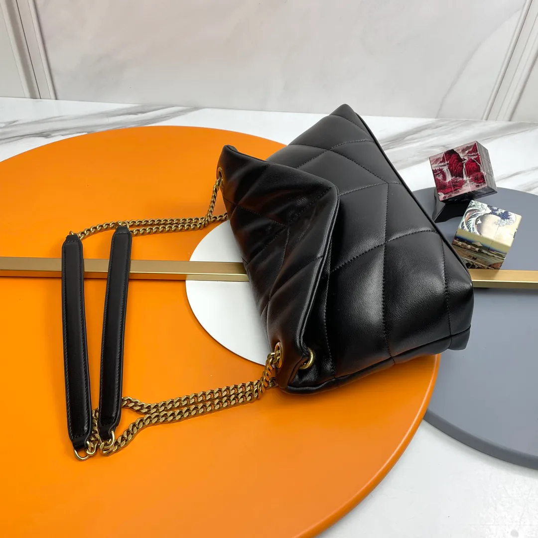 Women Tote Fashion Designer bag Purses LOULOU PUFFER CHAIN Handbag Brand Classic Flip matte Leather