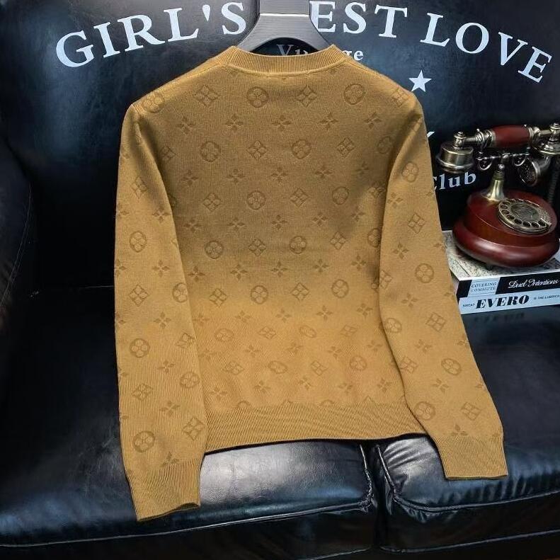 men Sweater new Luxury Letter Long Sleeve Designer clothes men Tops Striped Letter Knitwear men women sweater coat
