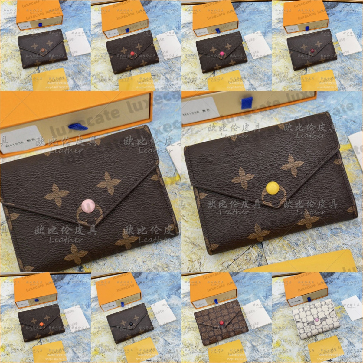 designer leather V wallet with box womens bean wallet designer small wallet for women wallet women mens luxury keychains wallets classic designer