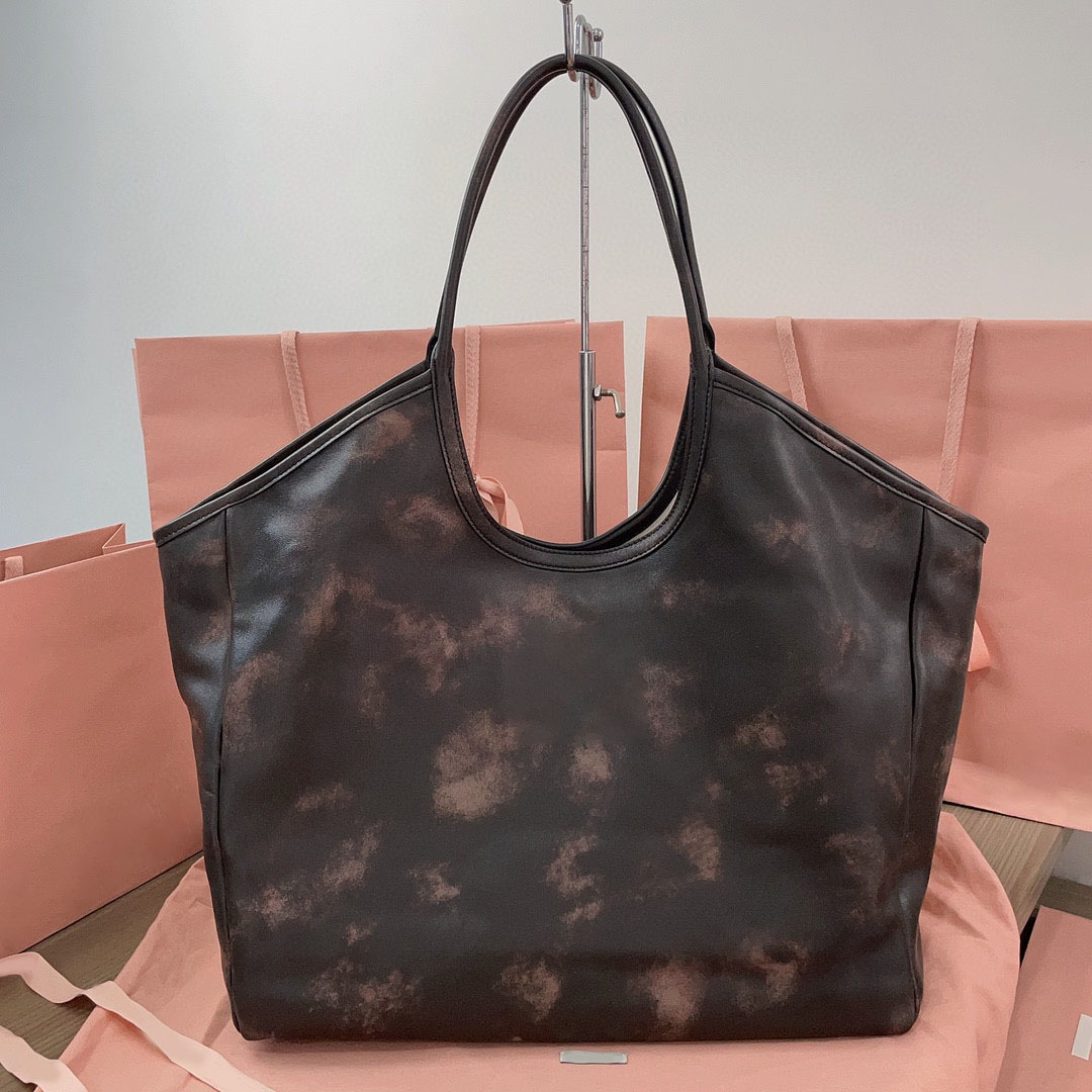 Ivy Denim Sac en cuir sac fourre-tout de luxe Sac de créateur de luxe Sacs sacs Hands Sac à main Messenger Fode le sac fourre-tout sac à main