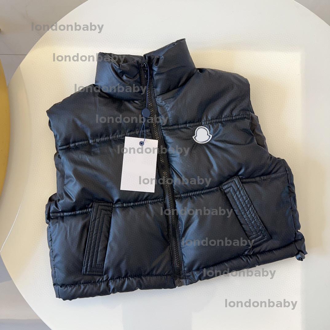 Designer Kids Vests Luxury Puffy Jacket Trench Coat Kid Jackets Trendy Down Coat High Quality Brand Bodywarmer -8 Casual Waistcoat Children Jacke