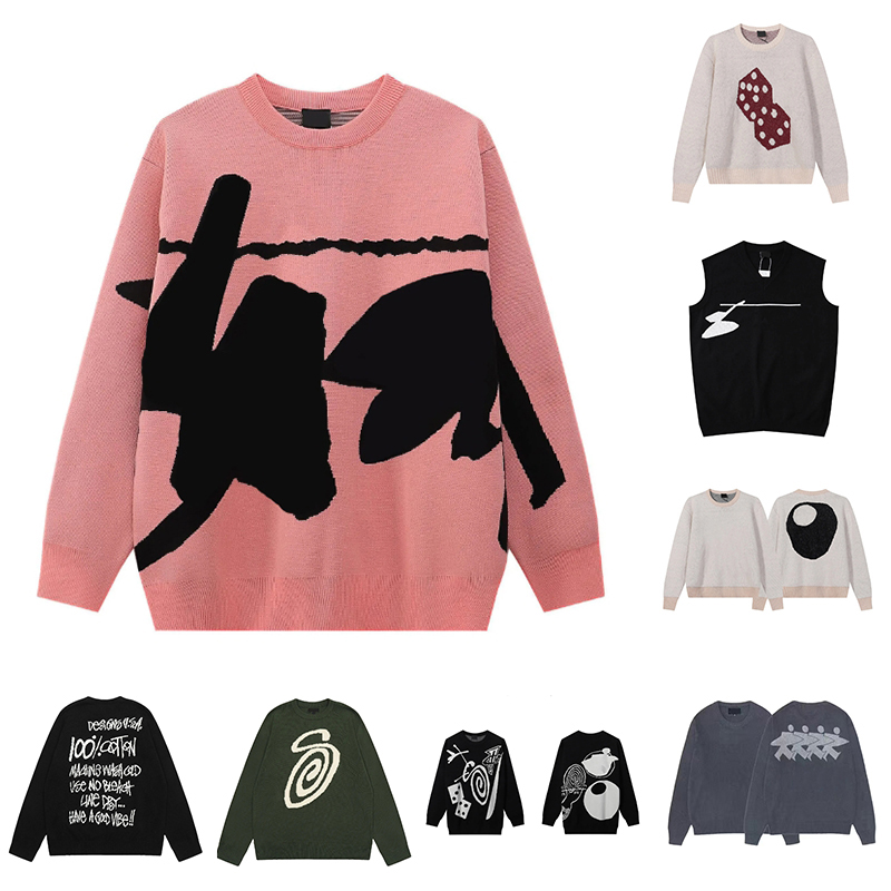 Pull de créateur Men Pull à sweat à sweat chaud imprimé Unisexe Fashion Long Manche colorée