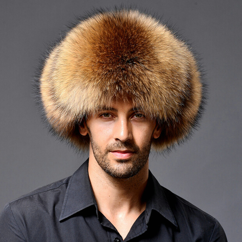 Winter imitation fur mens northeast locomotive Lei Feng hat thickened warm middle-aged and elderly ear protection and cold proof hat