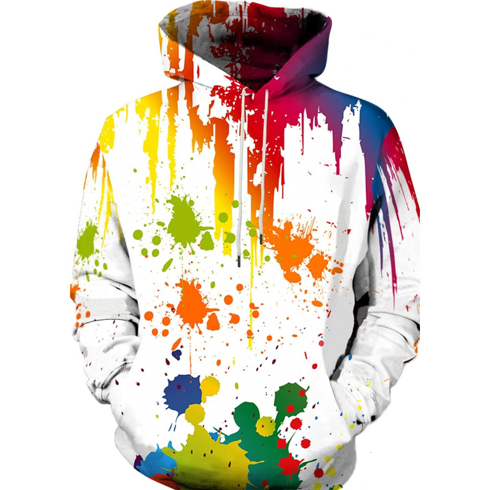 Hoodie for Mens Unisex Mens and Womens Novelty Hoodies 3D Fashion Digital Print Pullover Hooded Sweatshirts with Pockets Graphic Handsome pattern