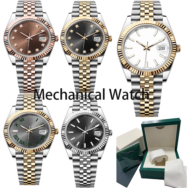 Hot Classic Designer High Quality Watch Hot Luxury Watch Mens Watch Designer Watch 41/36 mm Mouvement mécanique automatique Montres lumineuses en