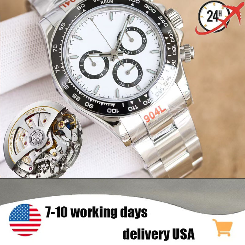 Clean Factory 4131 Mouvement 11,9 Épaisseur Hot Men's Watch 904L Verre saphir en acier inoxydable 50 mètres Boîte d'origine gratuite imperméable