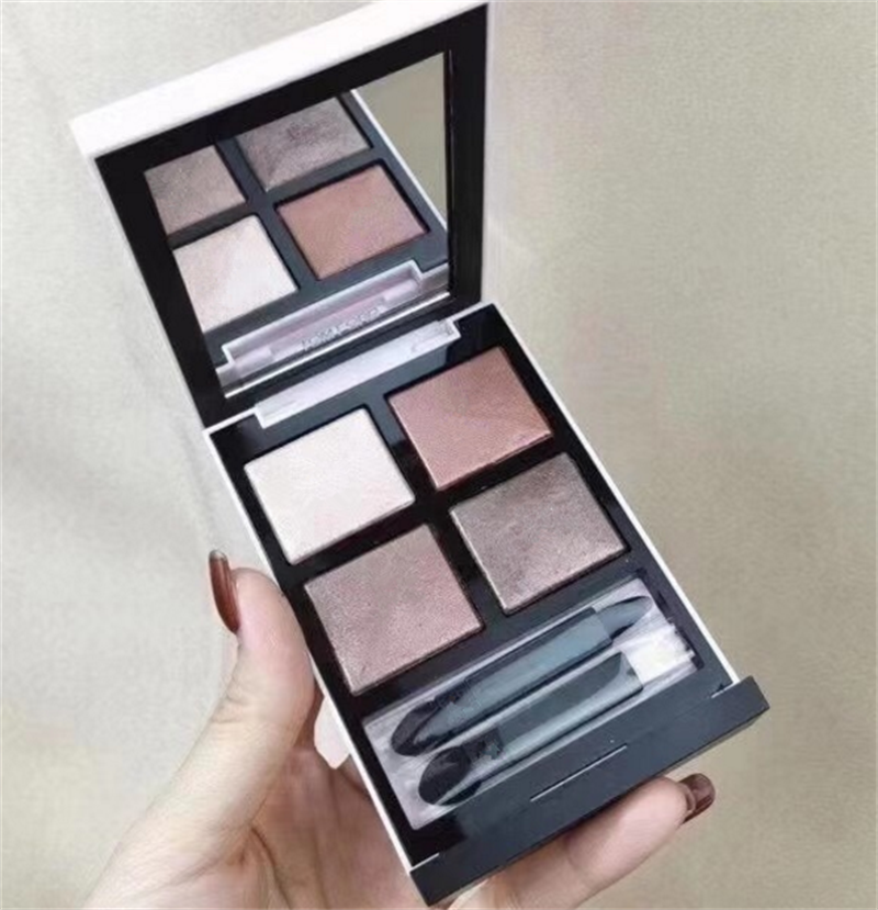 Marque de luxe maquillage à paupières disco poussière corps soupçon de chaleur soupçon 4 couleurs palette de fards à paupières couleur cosmétique
