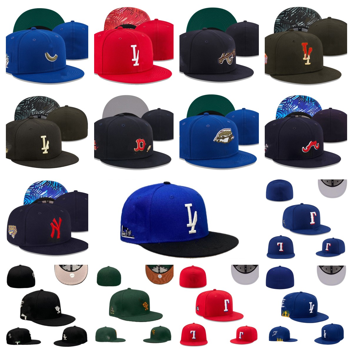 2024 wholesale Fitted hats Snapbacks hat Adjustable baskball Caps All Team Logo fashionCotton red black Outdoor Sports Embroidery unisex flat Clo-image-961492795