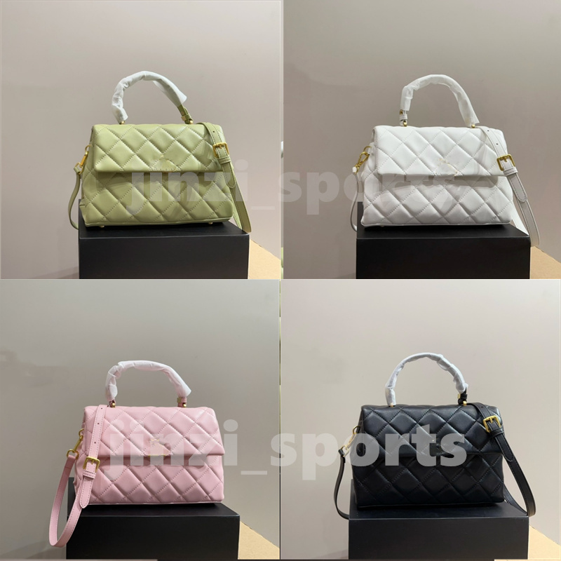 Femmes portables 2024 Nouvelle épaule de mode Diagonale Straddle Cowhide Chain Women's Bags Crossbodybody Sac Classic Four Seasons Lingge Broider