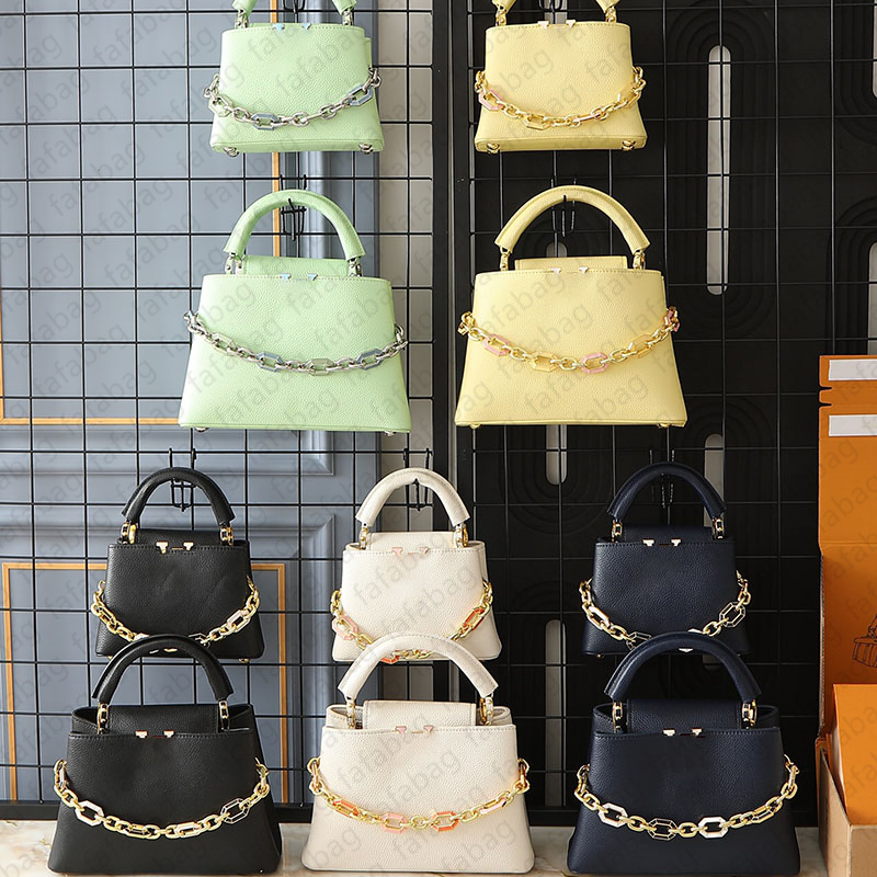 Les concepteurs manipulent des femmes designer sacs Capucines bb bottes crossbody sac aurillon en cuir sacs à main femme à main de taille moyenne