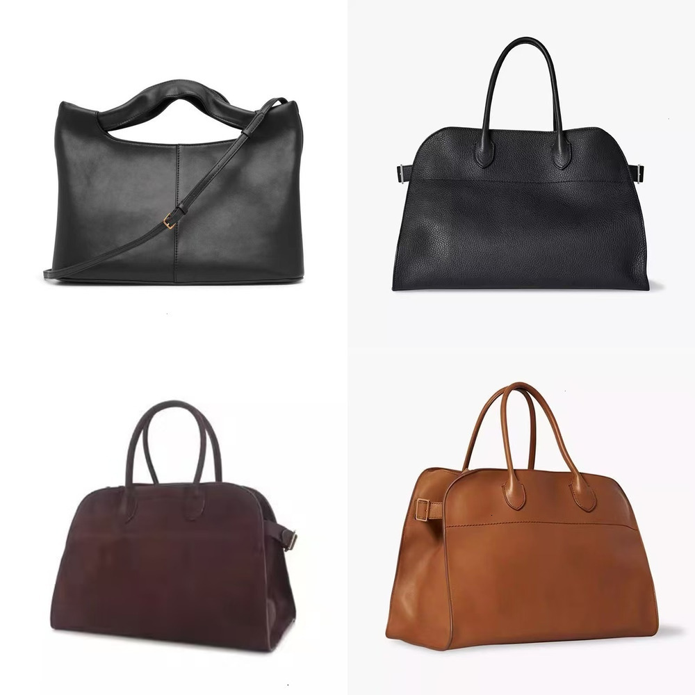 2024 Designer Bag Khaite Women Suede Tote Large Maxi Handbags Attaches Crossbody Shopping Beach Coin Purse Totes Shoulders Genuine Leather fashio