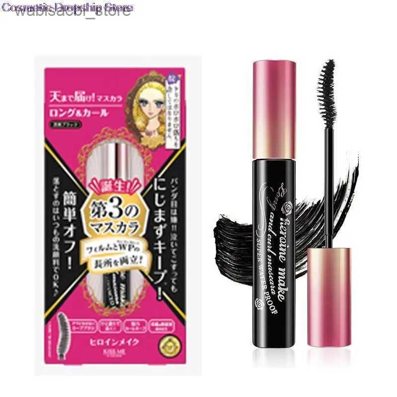 Mascara Kiss Me Mascara Waterproof Sweat-proof Not Smudged Slender Thick Natural Curling Long-lasting Makeup L49-image-962349370