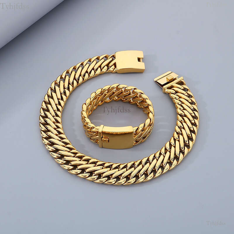 New Arrival Designer Cuban Chain 23mm Cardwheel Accessories, Domineering New Product, Stainless Steel Bracelet, Hip-hop Men Women Fashion Gift