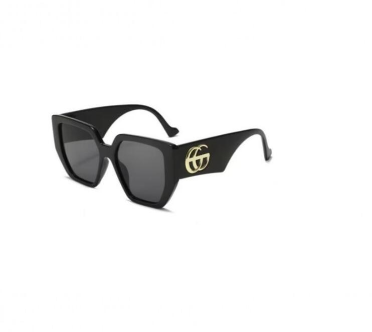 Band Lunettes de soleil pour femme Créateur de luxe Monture métal Designers Verres UV Mode