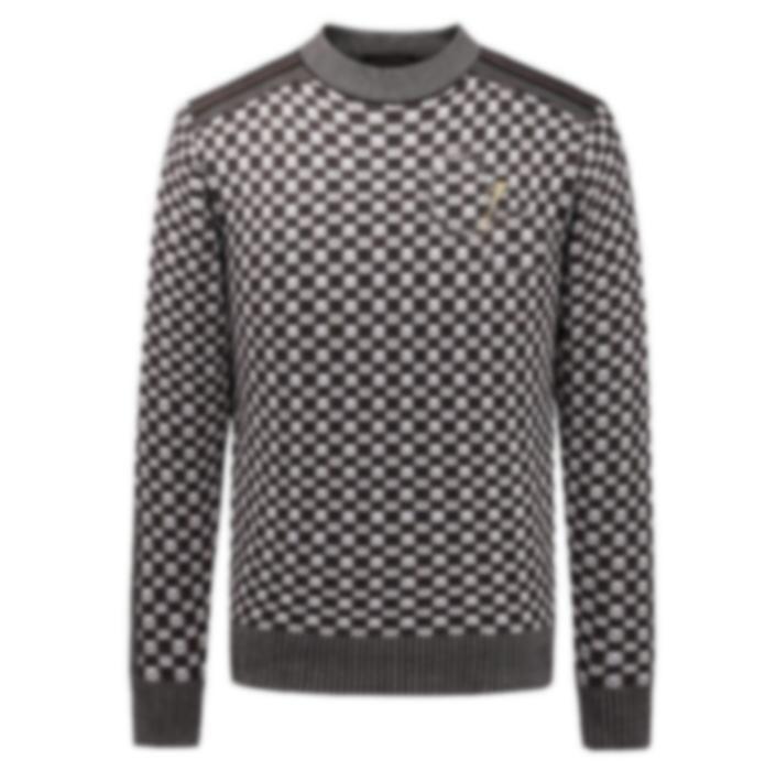 M6366 Pull de créateur de haute qualité Hommes à manches longues Pullages de luxe simple Vêtements pour hommes pour vêtements d'hiver automne