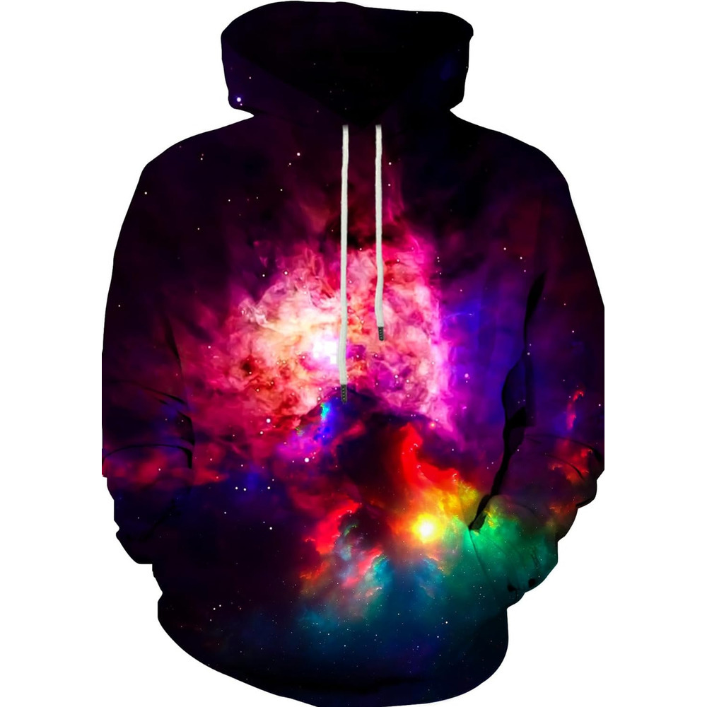 Hoodie for Mens Womens Men Women 3D Hooded Hoodies Fashion Long Sleeve Pullover Hooded Sweatshirt Top with Pocket Graphic Handsome pattern