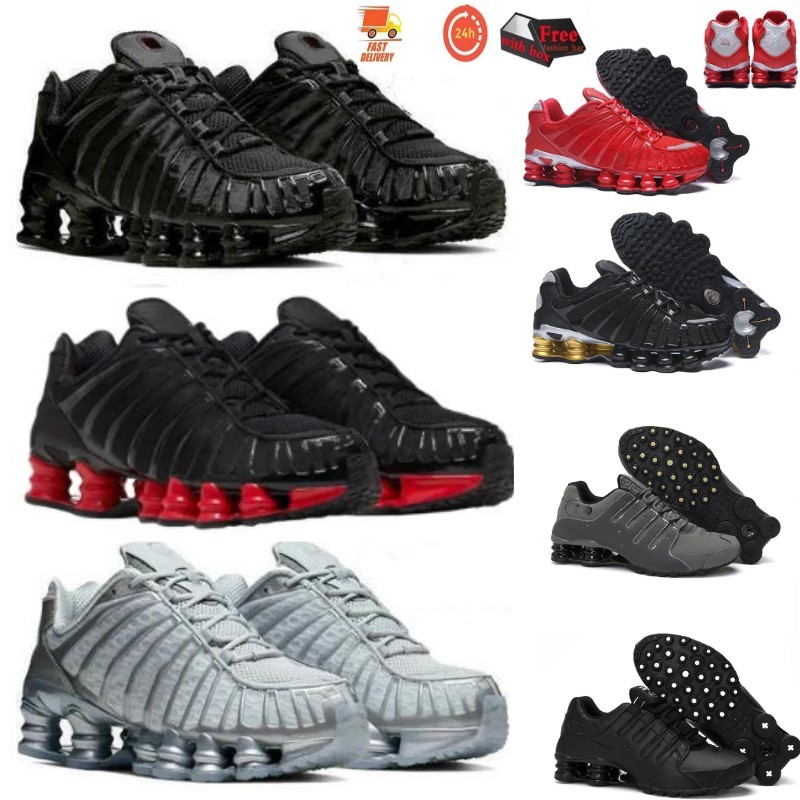 With Box TL NZ EU Black White Running Shoes NZ Dark Grey Mens Sneakers Outdoor Sports Trainers