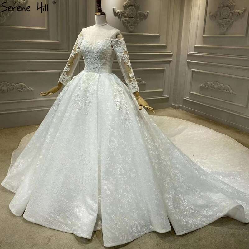 Robes de mariée à manches longues Ivory Serene Hill