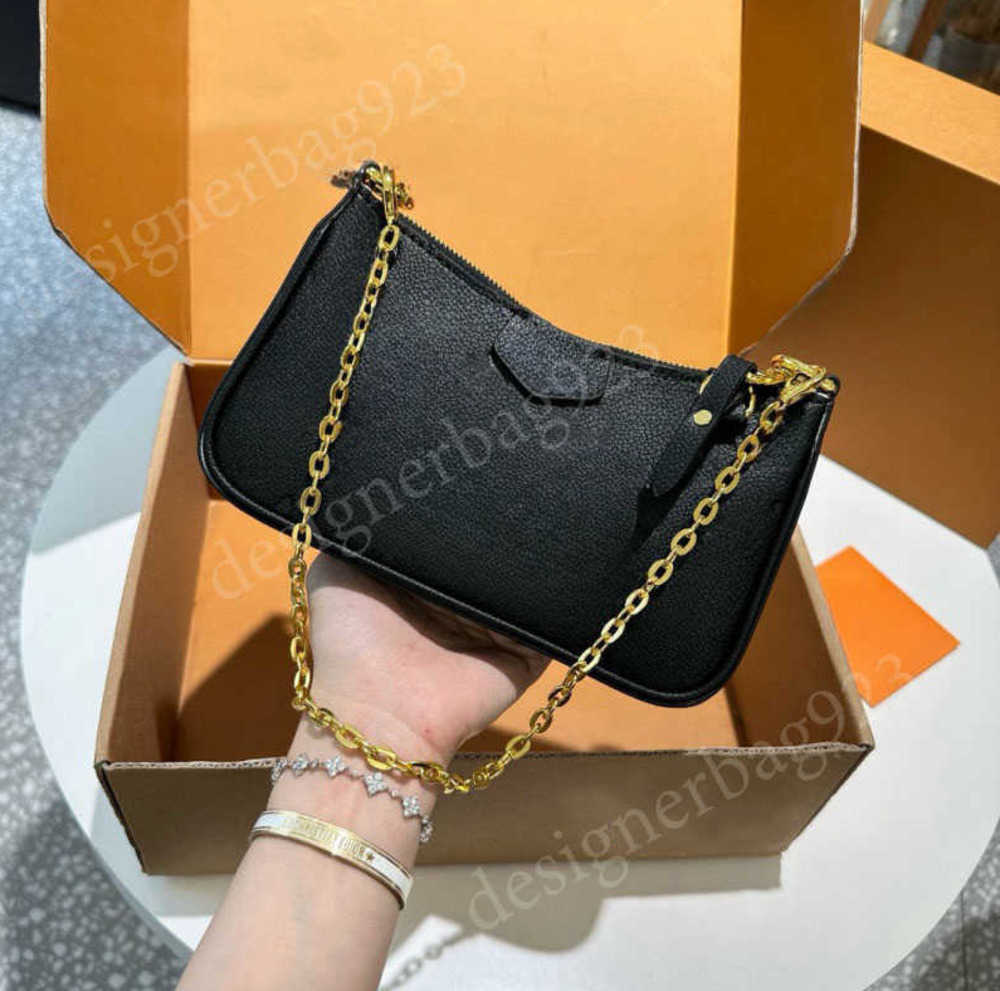 2024 Sac de créateur Femmes Sac à bandoulière Crossbody Sacs Chaîne Lady Double Strap Purse Letters Stripes Luxury Fashion Hands sacs à main port