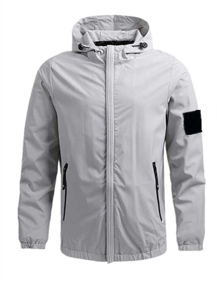 Veste trench à capuche luxe homme femme style hip-hop streetwear extérieur printemps automne
