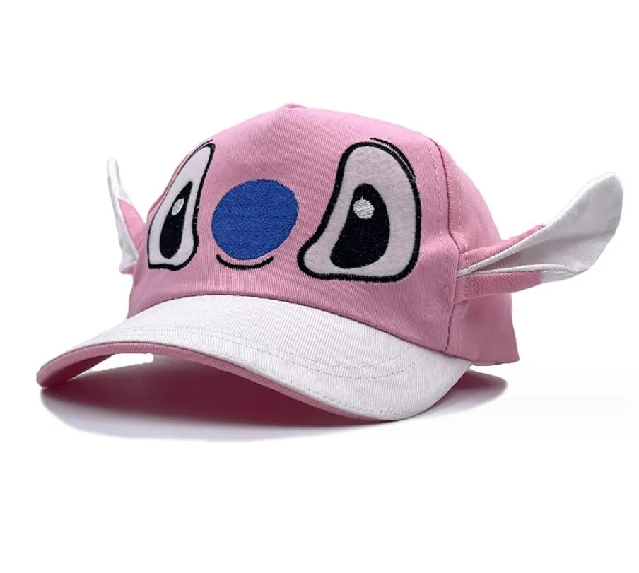 Fashion Kawaii Cartoon Boy Girl Fisherman Hat Cap With Stereo Ear Visor Kids Accessories Multi Choice