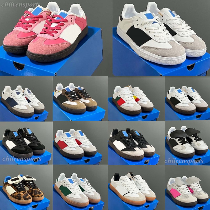 Kids shoes toddler sneakers youth Girls boys designer shoe black white pink brown kid trainers-image-940863667