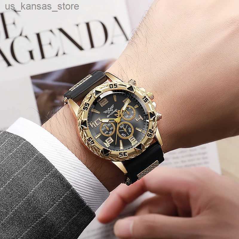 Wristwatches 2023 New Quartz Mens Luxury Brand High Quality Sports Watch Orologio uomo erkek kol saati uhren herren240409-image-964678086