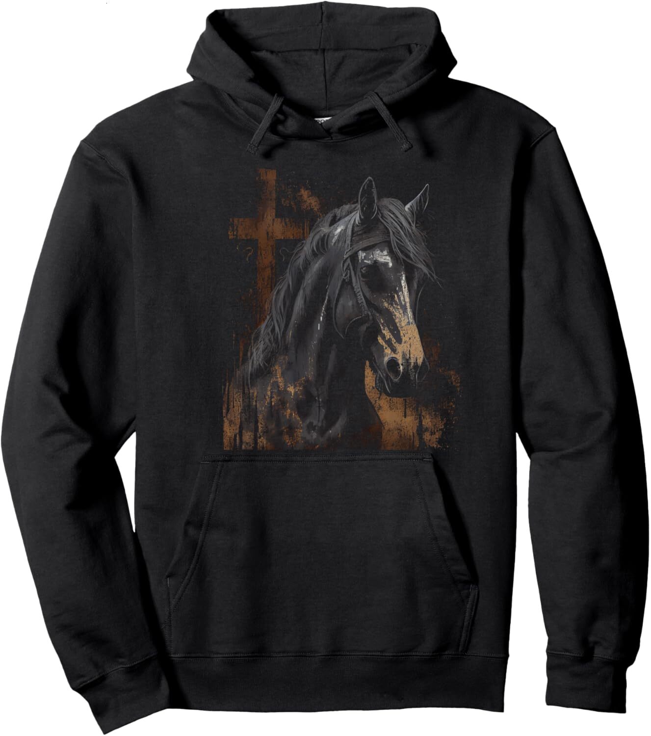 Sweat à capuche pour les femmes pour hommes Cette fille fonctionne sur Jésus et chevaux à cheval équestre pullorat sweat à sweats à sweats à swea