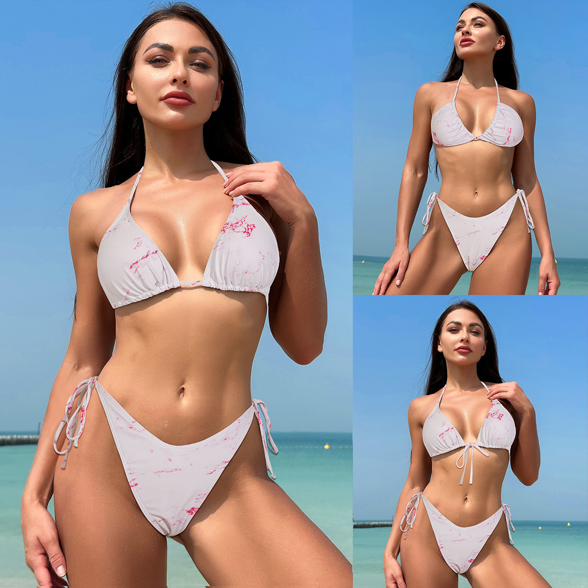 bathing suits for women swimsuit designers bikini Set Sexy Clear Strap Luxurys Swimsuit Stars Shape Swimwears Ladies Bathing Suit Swim wear Beach-image-962071389